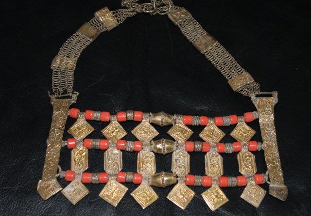 Antique Omani silver necklace